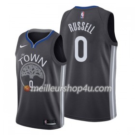 Maillot Basket Homme Golden State Warriors Russell 0 2019-20 Nike City Edition Swingman